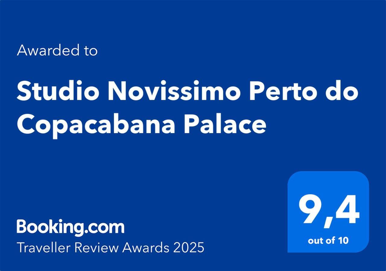 Studio Novissimo Perto Do Copacabana Palace Rio de Janeiro Bagian luar foto